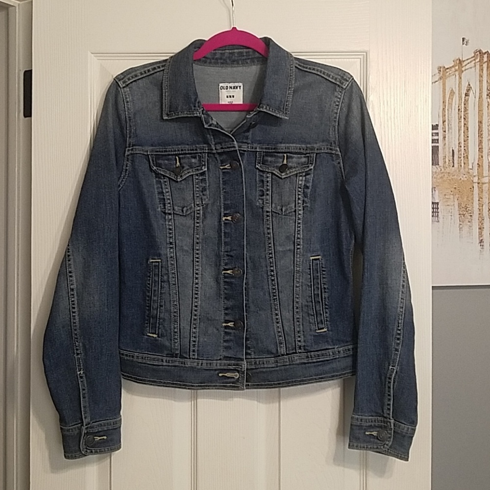 Old navy fitted jean jacket